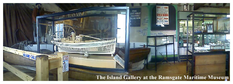 The Island Gallery at the Ramsgate Maritime Museum