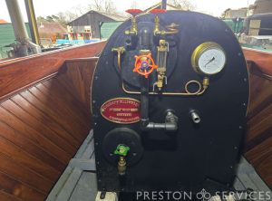 Two Drum Steam Launch Boiler