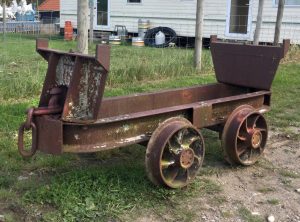 Four off 2 Ft Gauge Tip Wagon Chassis