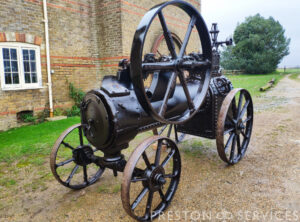 RANSOMES, SIMS & JEFFERIES 2 NHP PORTABLE STEAM ENGINE